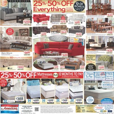 Advertised Furniture Offers