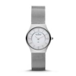 Silver Tone Steel Mesh Watch