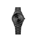 Charcoal Grey & Glitz Link Watch