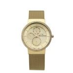 Gold Tone Multifunction Watch
