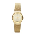Steel Mesh Gold Tone Watch
