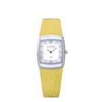 Lemon Leather Women's Two Hand Watch