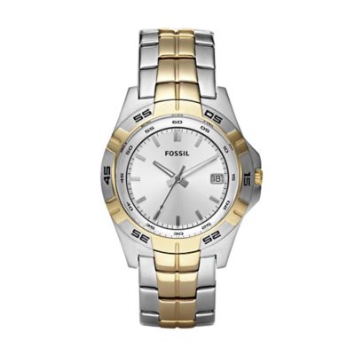Analog Silver Dial Watch