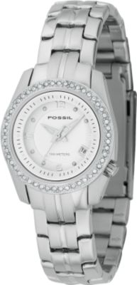 Analog Glitz White Dial (AM4133P)
