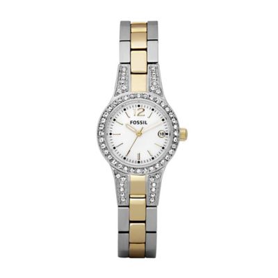 Fossil Analog MOP Dial Watch