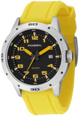 Fossil Analog Black Dial Watch
