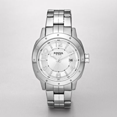 Fossil AM4205 Analog Silver Dial