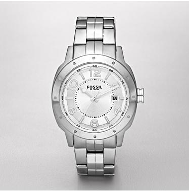 Fossil AM4205 Analog Silver Dial