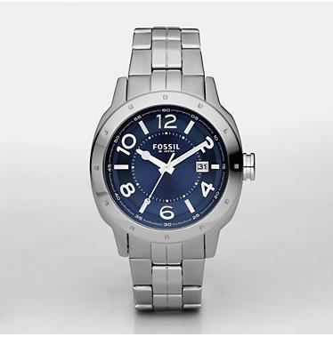 Fossil AM4206 Analog Blue Dial