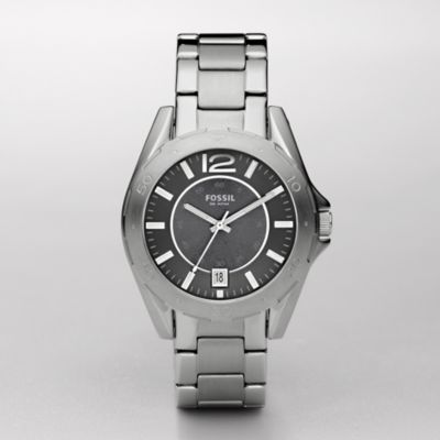 Fossil Analog Black Dial Watch
