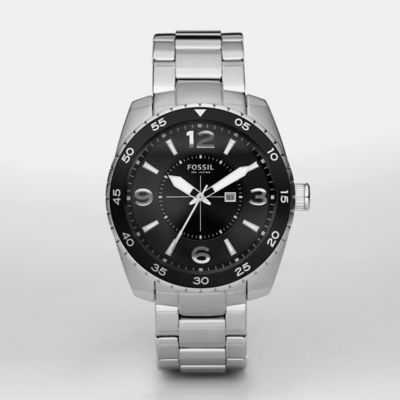 Fossil AM4237, Analogue Black Dial