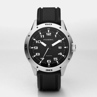 Fossil AM4239, Analog Black Dial