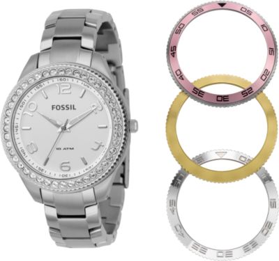 Fossil AM4248 Analog Silver Dial