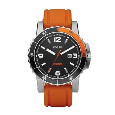 Fossil Analog Black Dial Watch
