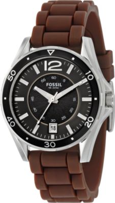 Fossil Analog Black Dial Watch
