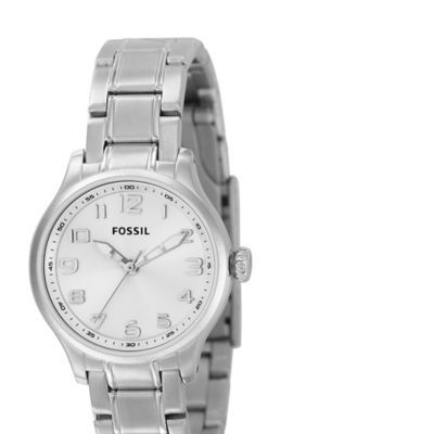 Fossil AM4295, Analog Silver Dial