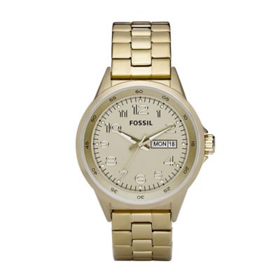 Fossil AM4333, Maddox Analogue Champagne Dial
