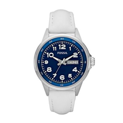 Fossil Blue Three Hand Dial Watch