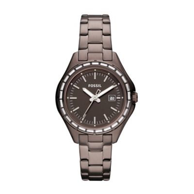 Fossil Dylan Stainless Steel Watch Brown