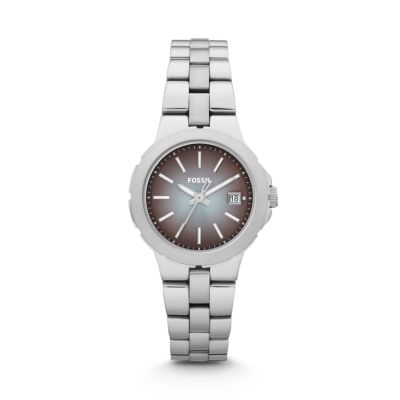AM4405 - Sylvia Three Hand Stainless Steel Watch