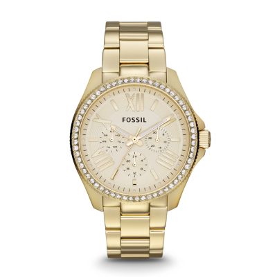 AM4482 - Cecile Multifunction Stainless Steel Watch – Gold-Tone