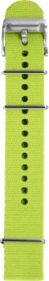 Fossil Lime Green Nylon Strap Watch
