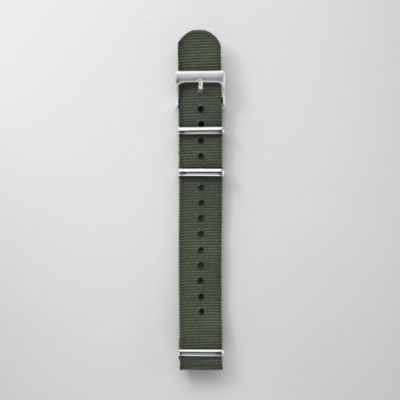 Fossil Nylon Watch Strap - Olive