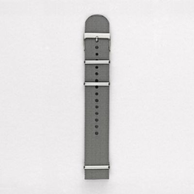 Fossil Nylon Watch Strap - Grey