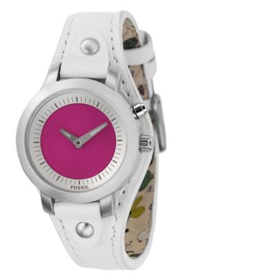 Fossil BG2200 Analog Pink Mirror Dial