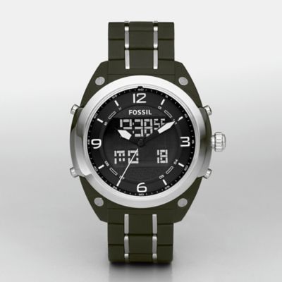 Fossil BQ9383 Explorer Ana-digi Brown