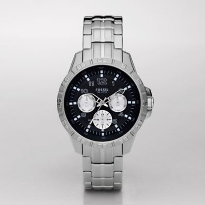 Fossil BQ9394, Chronograph Blue Dial