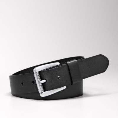 Fossil Floral Rollerbuckle Belt

