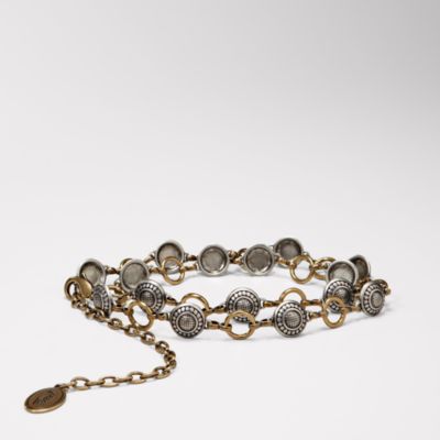 Fossil Circle Medallions Belt
