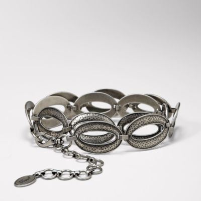 Fossil Hammered Links Belt
