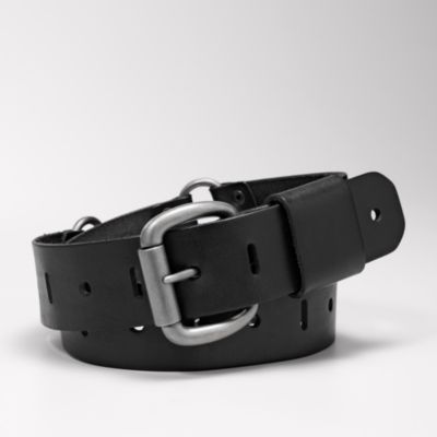 Fossil Perf Links Rollerbuckle Belt

