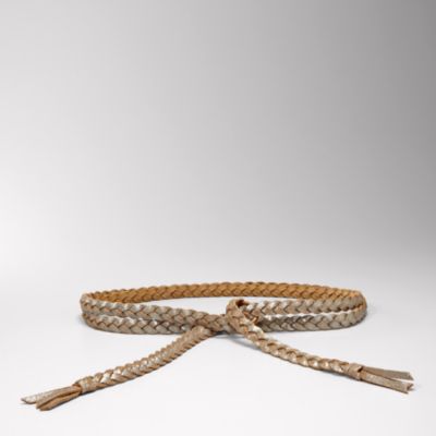 Fossil Double Wrap Braid Belt
