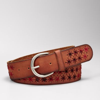 Fossil Laced Stars Belt
