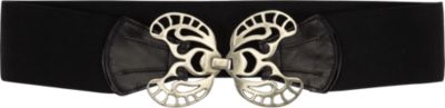 Fossil Butterfly Stretch Belt
