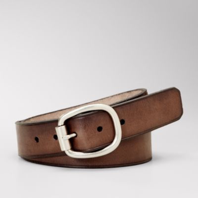 Fossil Rollerbuckle Centerbar Belt
