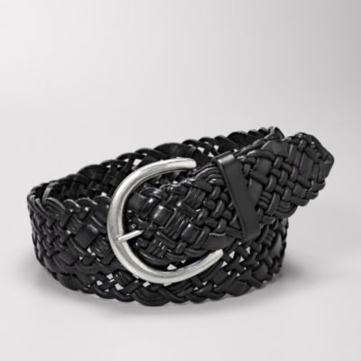 Fossil Hurache Weave Belt