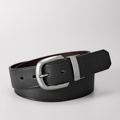 Fossil Keyhole Reversible Belt
