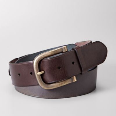 Fossil Two Tone Tabs Belt