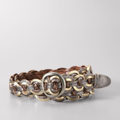 Fossil Circular Woven Belt