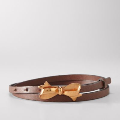 BT4021 - Bow Skinny Belt
