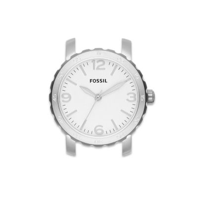 C141008 - Natalie Stainless Steel Watch Case – White