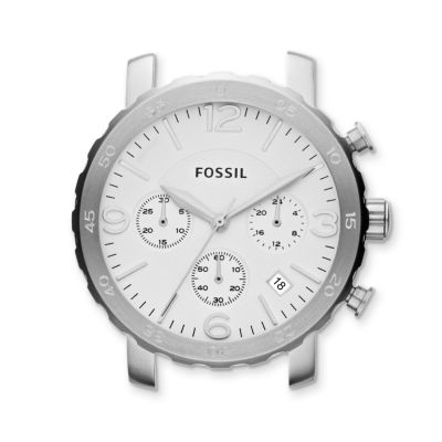 C181007 - Natalie Stainless Steel Watch Case – White