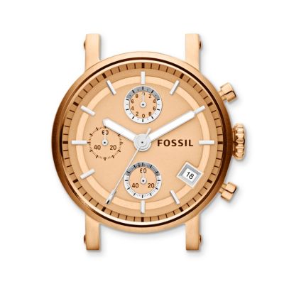 C181011 - Stainless Steel Watch Case - Rose