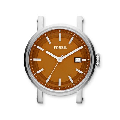 C221010 - Stainless Steel Watch Case - Orange