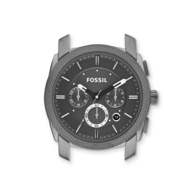 C221018 - Machine Stainless Steel Watch Case - Smoke