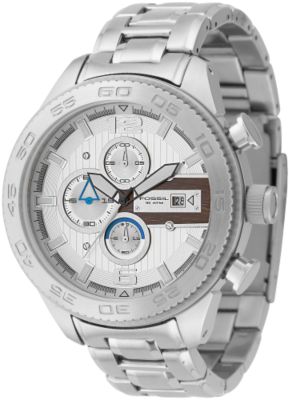 Fossil CH2566 Chronograph White Dial
